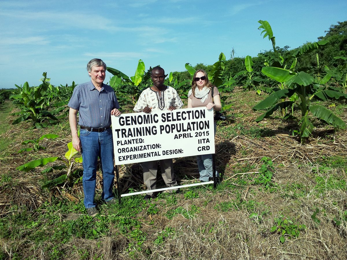 O výzkum banánovníků se v Ugandě zajímali olomoučtí vědci