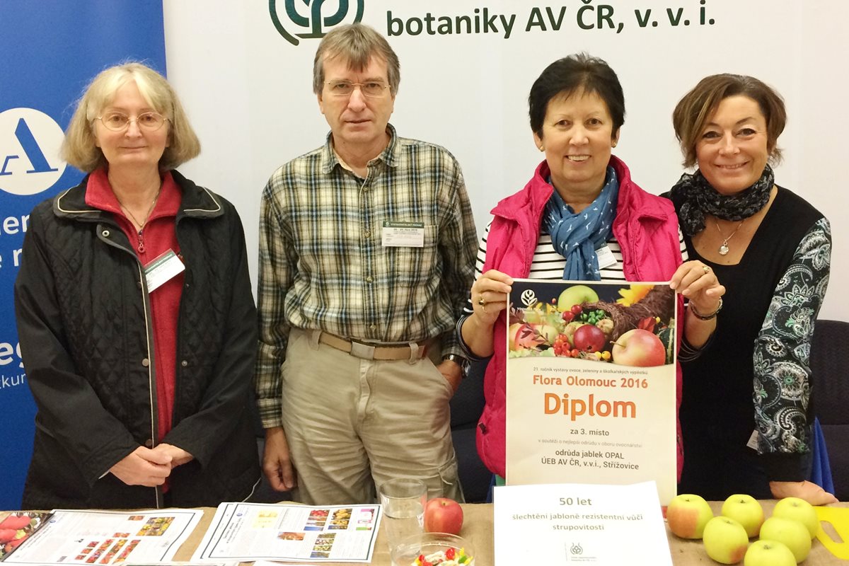 Cena pro Ústav experimentální botaniky i velký zájem návštěvníků – to byla podzimní výstava Flora Olomouc